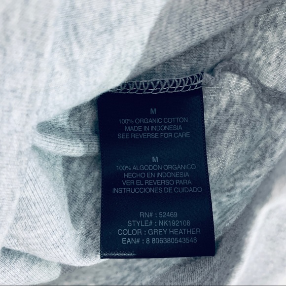 normakamali Heather Gray Organic Long Sleeve Tee - Picture 4 of 4